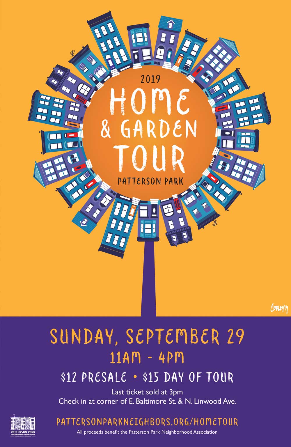 Patterson Park Home Tour 2019 poster